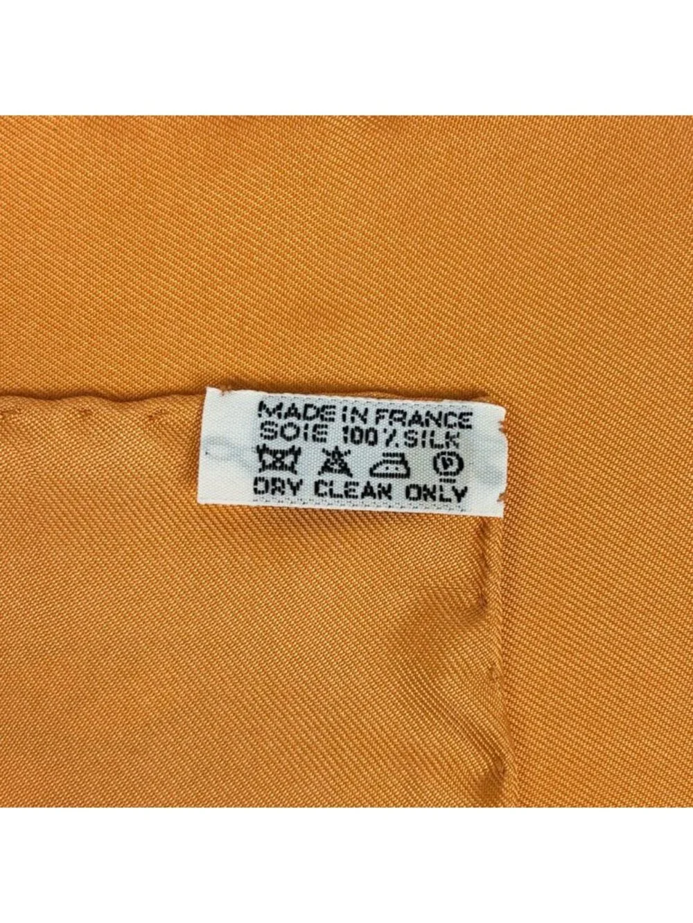 Hermes Carre 90 Axis Mundi Center of the World Scarf Silk Orange Multicolor
